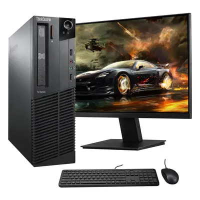 Fcs Fast Gaming Lenovo Bundle Tower Pc Full Set Computer System Intel I7 8Gb 1Tb Gt730