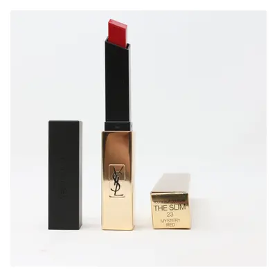 (23 Mystery Red) YSL The Slim Leather Matte Lipstick