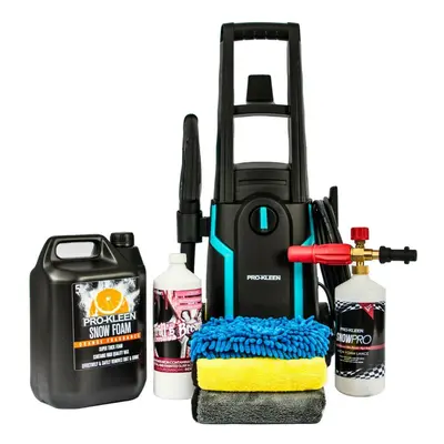 (Orange Snow Foam 5L, Karcher Snow Foam Lance, Troll's Breath 1L & Microfibre Kit) Pressure Wash