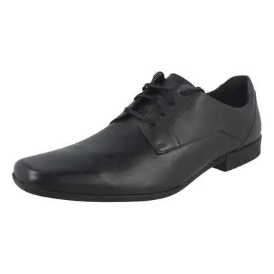 (UK 8, Black) Mens Clarks Formal Shoes Glement Lace - F Fit