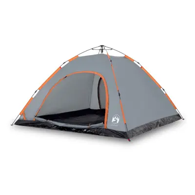 (grey, 5-person) vidaXL Camping Tent 5-Person Lightweight Tent Dome Tent Shelter Quick Release