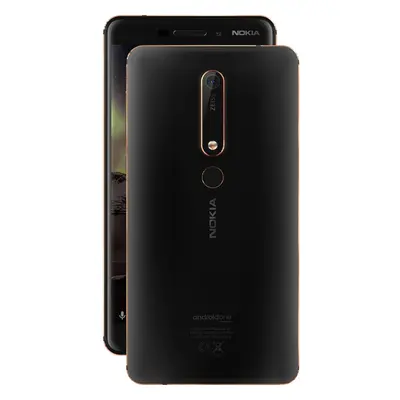 (Black) Nokia 6.1 Single Sim | 32GB | 3GB RAM