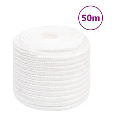 (white, mm/ m) Marine Rope Dock Coil Boat Line Polypropylene Rope Multi Sizes Multi Colours