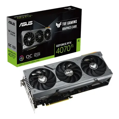 ASUS GeForce TUF RTX4070TI O12G GAMING GDDR6X OC HDMI PCI Express 4.0