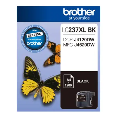 GENUINE Original Brother LC237XLBK LC-237XL BLACK Ink Cartridge Toner