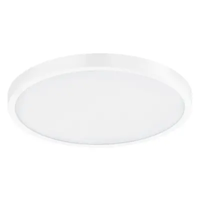 Wall / Ceiling Light White 400mm Round Surface Mounted 25W LED 3000K