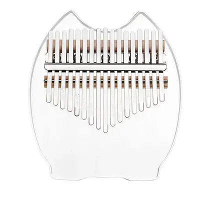 (A) Tone Kalimba Rainbow Crystal Transparent Thumb Piano Styles