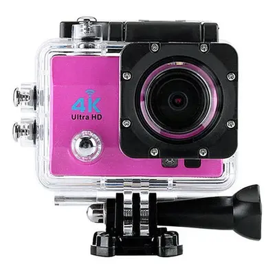 (Pink) Car DVR Camera Sport DV Waterproof 1080P HD 1.5 Inch