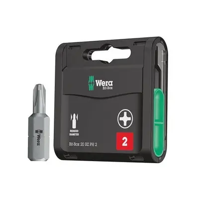 Wera WER057753 Bit-Box Drywall Tough Bits PH2 Drywall x 25mm Piece