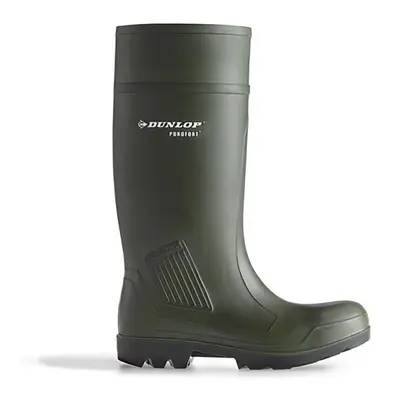 (38 EUR, Green) Dunlop Purofort Professional Safety C462933 Boxed Wellington / Womens Boots