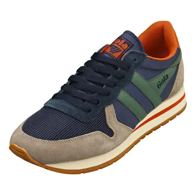 (9) Gola Daytona Mens Fashion Trainers in Navy Rhino