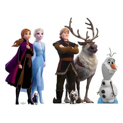 Frozen Official Disney Cardboard Cutout / Standee / Standup Collection - Set of