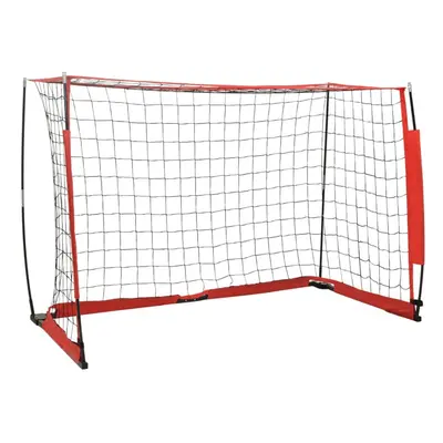 (184 x x 124.5 cm) vidaXL Soccer Goal Steel Portable Football Goal 184x91x124.5/366.5x91x183 cm