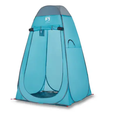 (Blue) vidaXL Privacy Tent Toilet Tent Shower Changing Tent Green Pop-up Waterproof