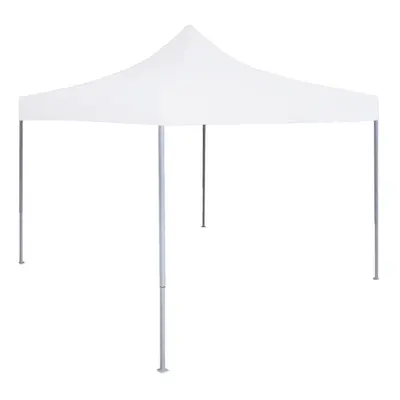 Garden Furniture Set Professional Folding Party Tent 3x3 m Steel White