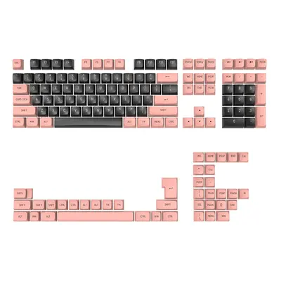 (Blossom Pink) Keys Mechanical Keyboard PBT Double Color Injection Keycap Set Custom Keycaps