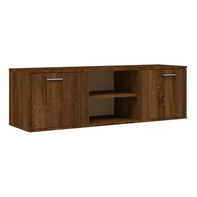 vidaXL TV Cabinet TV Stand Media Cabinet TV Unit Brown Oak Engineered Wood