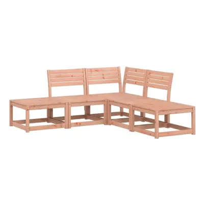 vidaXL Garden Sofa Set Piece Outdoor Sofa Set Corner Sofa Solid Wood Douglas