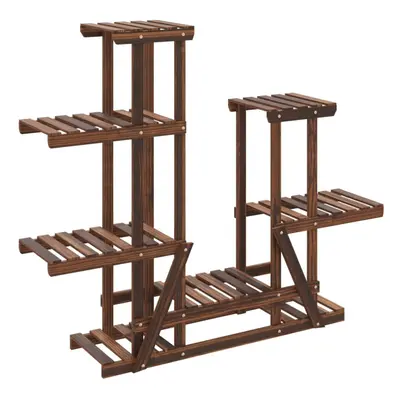 (brown, x x cm/without wheels) vidaXL Flower Stand Plant Stand Flower Pot Holder Planter Rack So