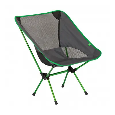 folding chair x cm aluminium/polyester green/grey