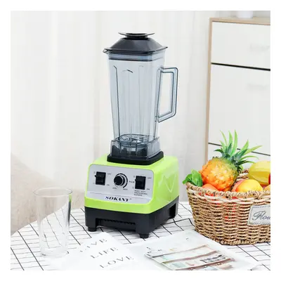 (Green) Multifunctional Juicer Adjustable Blender 2L Food Processor Mixer Smoothie Ice Crusher