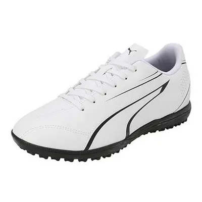 (7 UK, White/Black) Puma Mens Vitoria Turf Training Football Boots