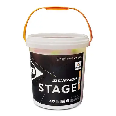 Dunlop Stage Mini Tennis Balls Orange Ball Bucket