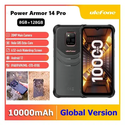 NEW Ulefone Power Armor Pro Rugged Phone 8+128GB NFC Android 10000mAh