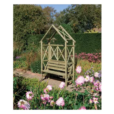 Rustic Seat Arbour