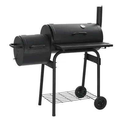 vidaXL Classic Charcoal BBQ Offset Smoker