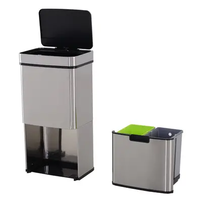 Homcom Motion Sensor Bin - 72L