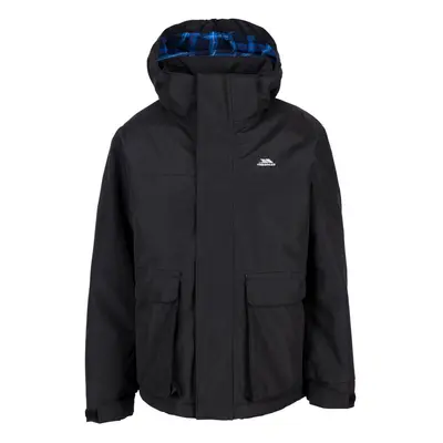 (5-6 Years, Black) Trespass Boys Lost TP50 Waterproof Jacket