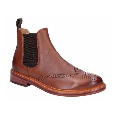 (7 UK, Brown) Cotwold Mens Siddington Leather Elasticated Dress Boot