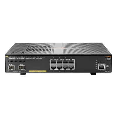 Aruba 2930F 8G PoE+ 2SFP+ Managed L3 Gigabit Ethernet...