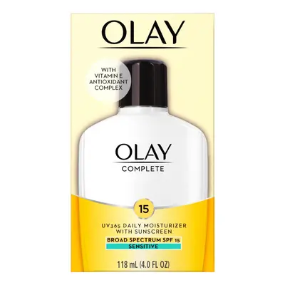 Olay Complete UV365 Daily Sensitive Skin Moisturizer Sunscreen, ml (6 fl oz) - Broad Spectrum SP