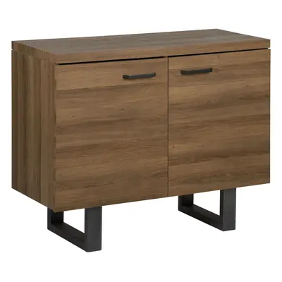 2 Door Sideboard TIMBER cm Dark Wood