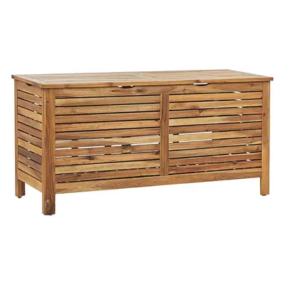 Storage Box RIVIERA Acacia Wood Light Wood