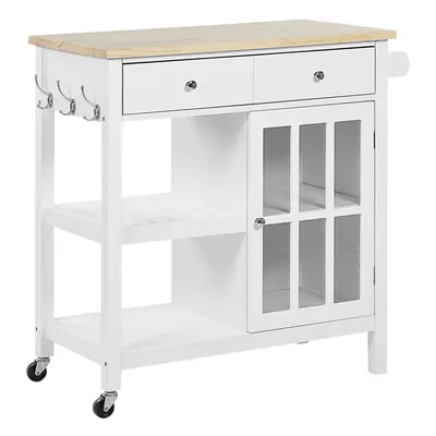 Kitchen Trolley GENOA White