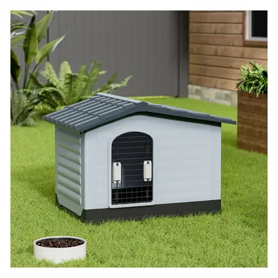 (91cm W x 69cm D x 66cm H) Outdoor Waterproof Dog Kennel Pet House with Air Vents and Door