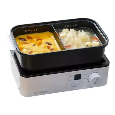 Electric Baking Pot Skillet From Portable Lunch Machine Non-Stick Coating Toaster.