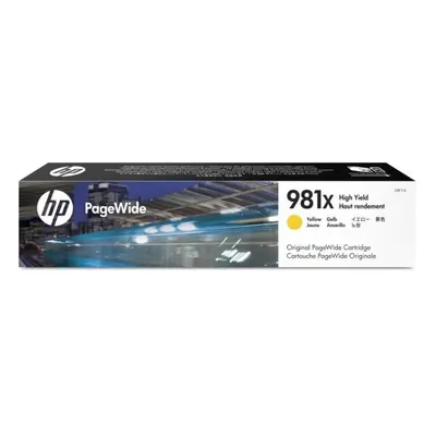 HP L0R11A (981X) Ink cartridge yellow, 10K pages