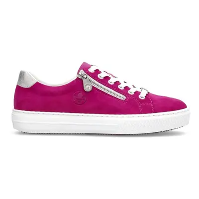 (4 (Adults')) L59L1-31 | Fuchsia Nubuck | Womens Casual Trainers