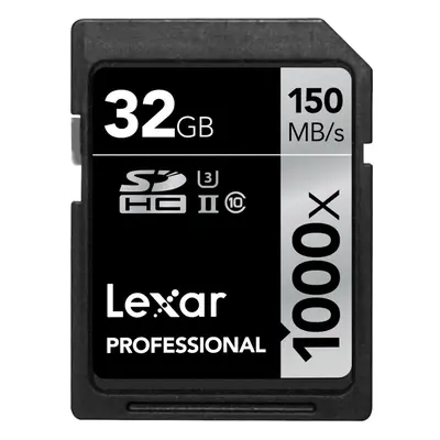 Lexar Professional 1000X 32GB SDHC Uhs-II Card