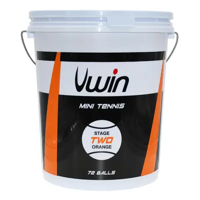 Bulk Pack Tennis Ball Bucket - 72x Stage Orange Training Balls - Premium Court