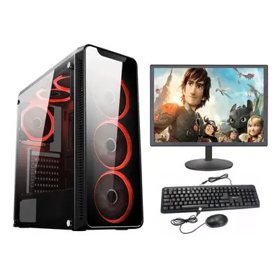 FCS Fast Gaming Intel Core i3-4th Gen 8GB RAM 1TB HDD PC Bundle