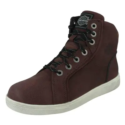 (Berry, UK 7) Ladies Harley Davidson Ankle Boots Mallory