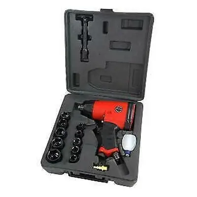 17pc Heavy Duty 1/2" Inch Air Impact Wrench Gun - 27mm Sockets Set (CT0680)