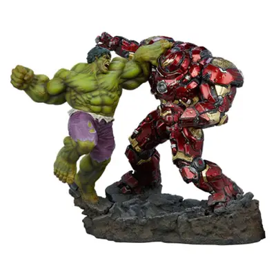 Marvel Comics Hulk vs Hulkbuster Maquette