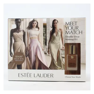 Estee Lauder Meet Your Match Double Wear Makeup Kit / New With Box