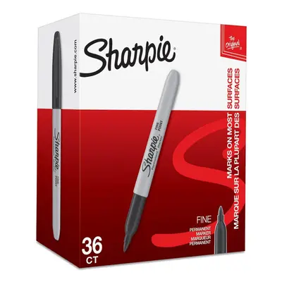 Sharpie FINE PERMANENT MARKER BLK PK